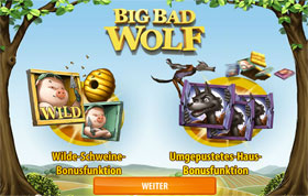 Vorschaubild zu Artikel Big Bad Wolf | Ein neues, geniales Automatenspiel